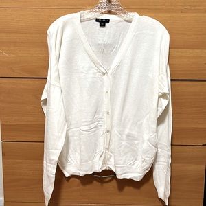 Metaphor White cardigan. Size: M